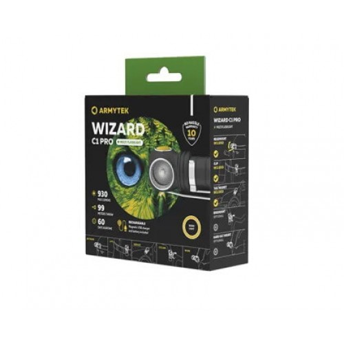 Мультифонарь Armytek Wizard C1 Pro Magnet USB (теплый свет) в Орске